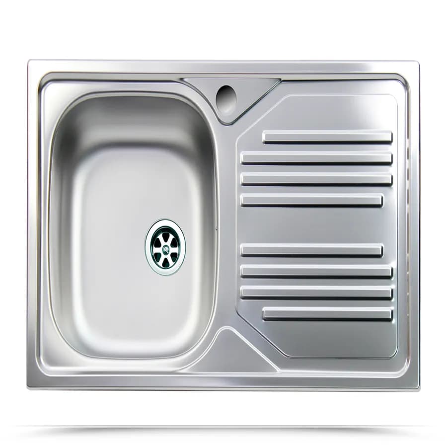 Lavello Apell Atmosfera 86x50 cm vasca singola e gocciolatoio dx