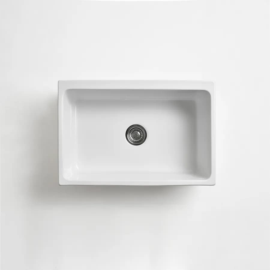 Lavello da incasso 75x50 cm bianco - Kitchen di Simas