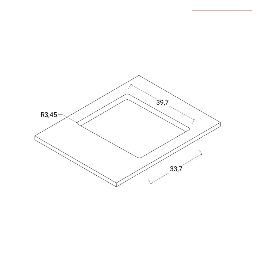 Lavello Franke Aton mono vasca 37x43 cm da sotto incasso in acciaio inox