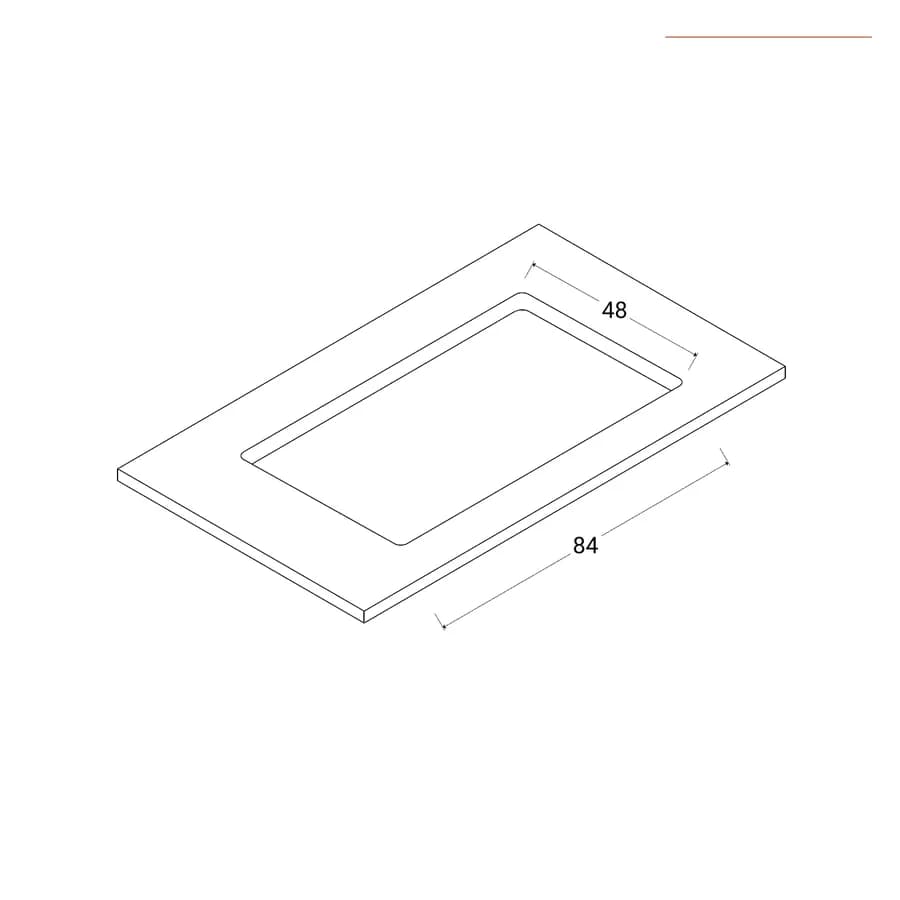 Lavello Franke Rapid 86x50 in acciaio inox con una vasca e gocciolatoio a destra