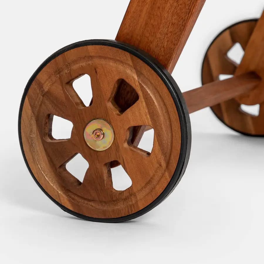 Lettino prendisole con schienale regolabile in legno di acacia - Paja