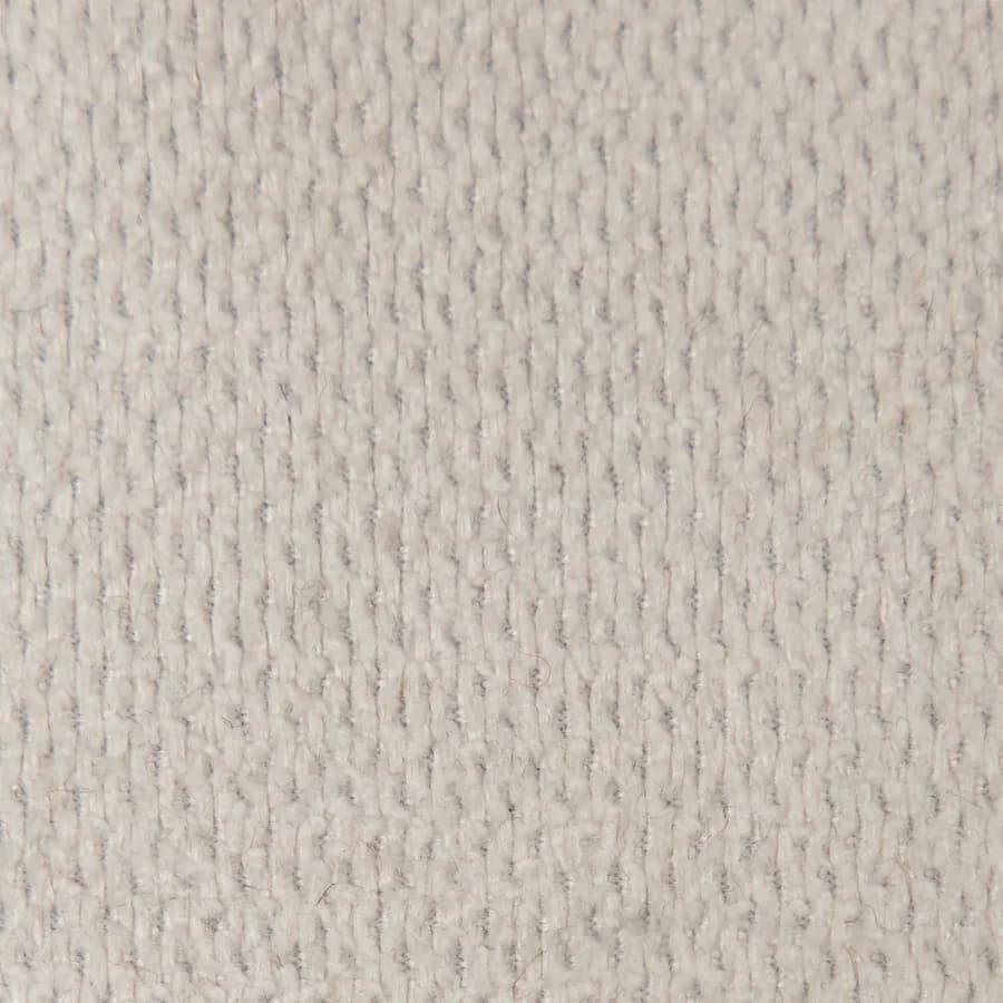 Letto singolo sommier 80x190 cm in tessuto crema con prese USB laterali - Columbus