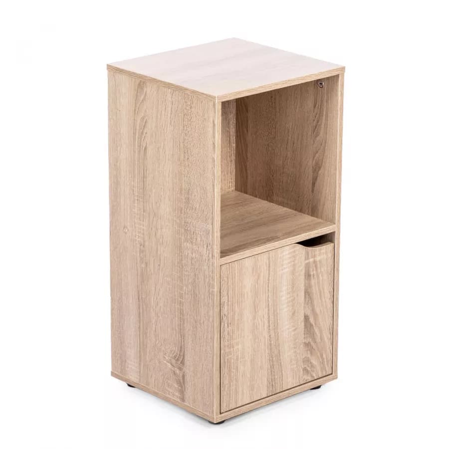 Libreria 30x61h cm in legno rovere - Artik