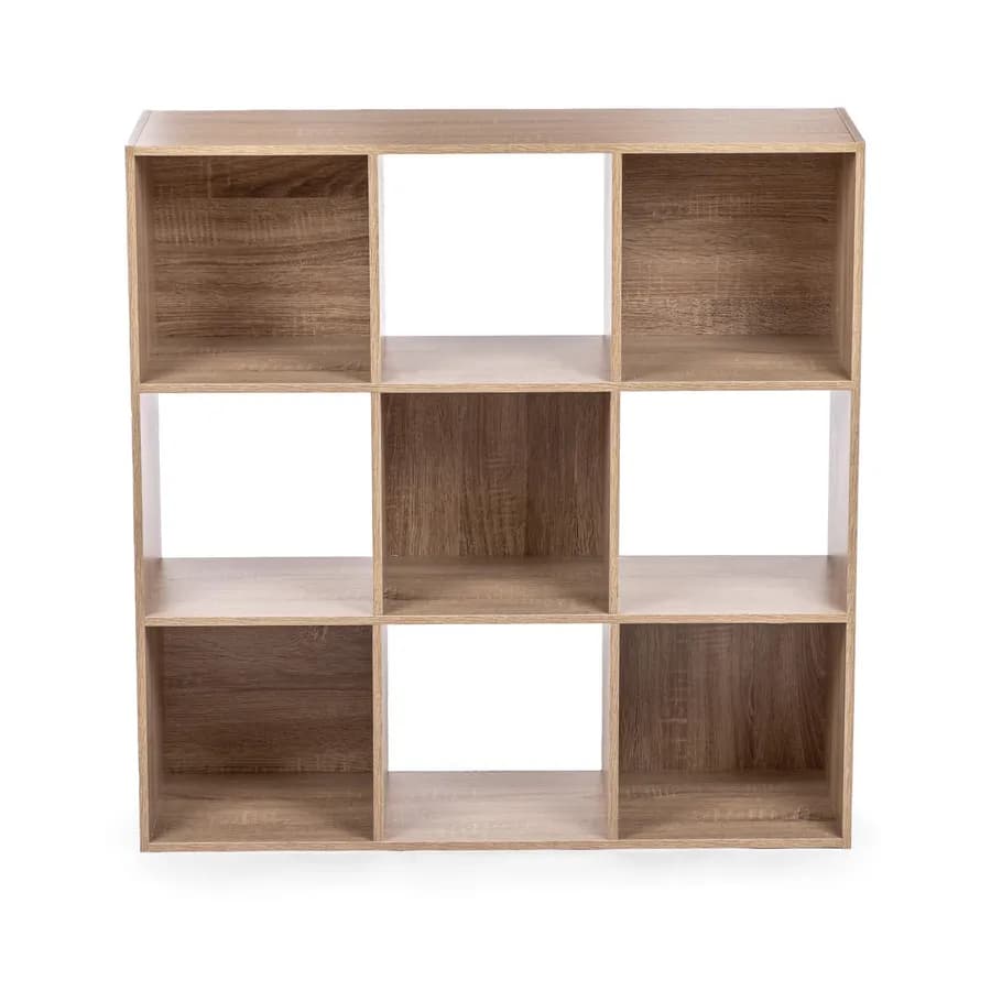 Libreria 92x92h cm in legno rovere - Artik