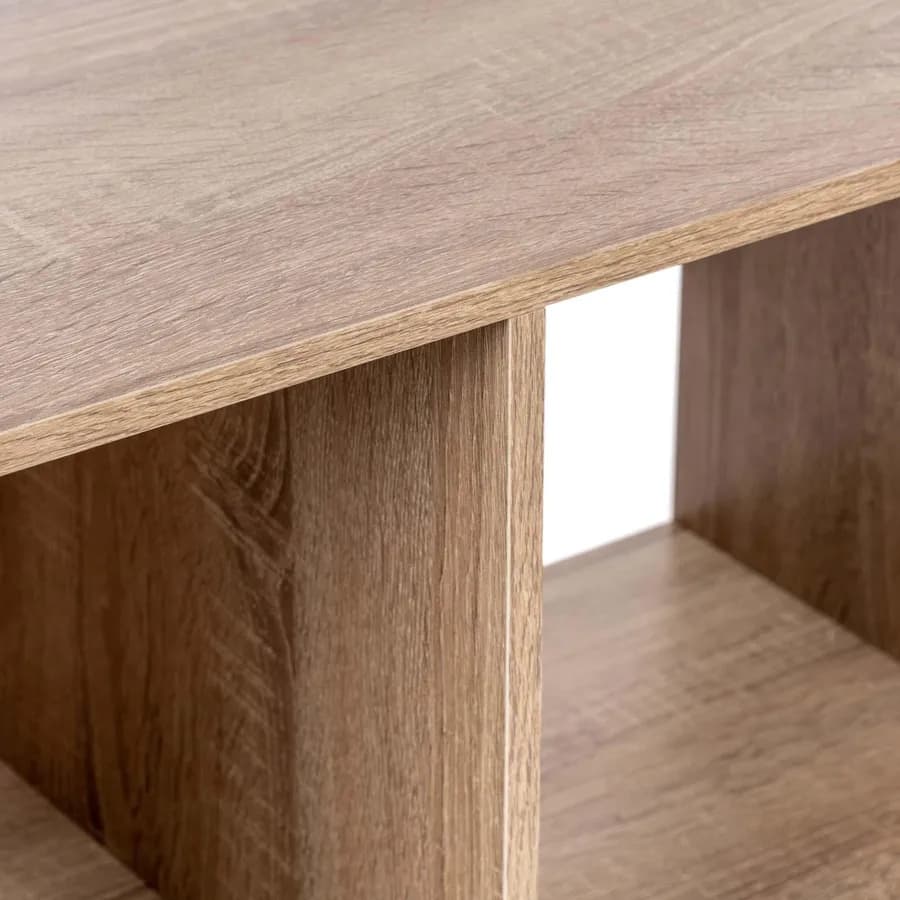 Libreria 92x92h cm in legno rovere - Artik