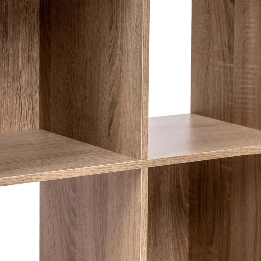 Libreria 92x92h cm in legno rovere - Artik