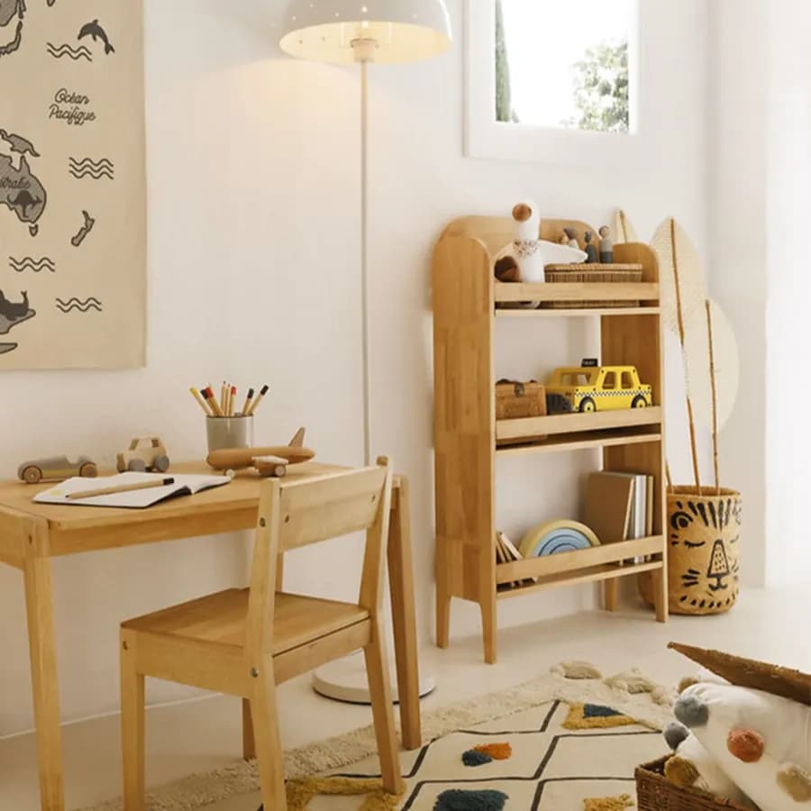 Libreria per bambini 58x100h cm in legno - Kids