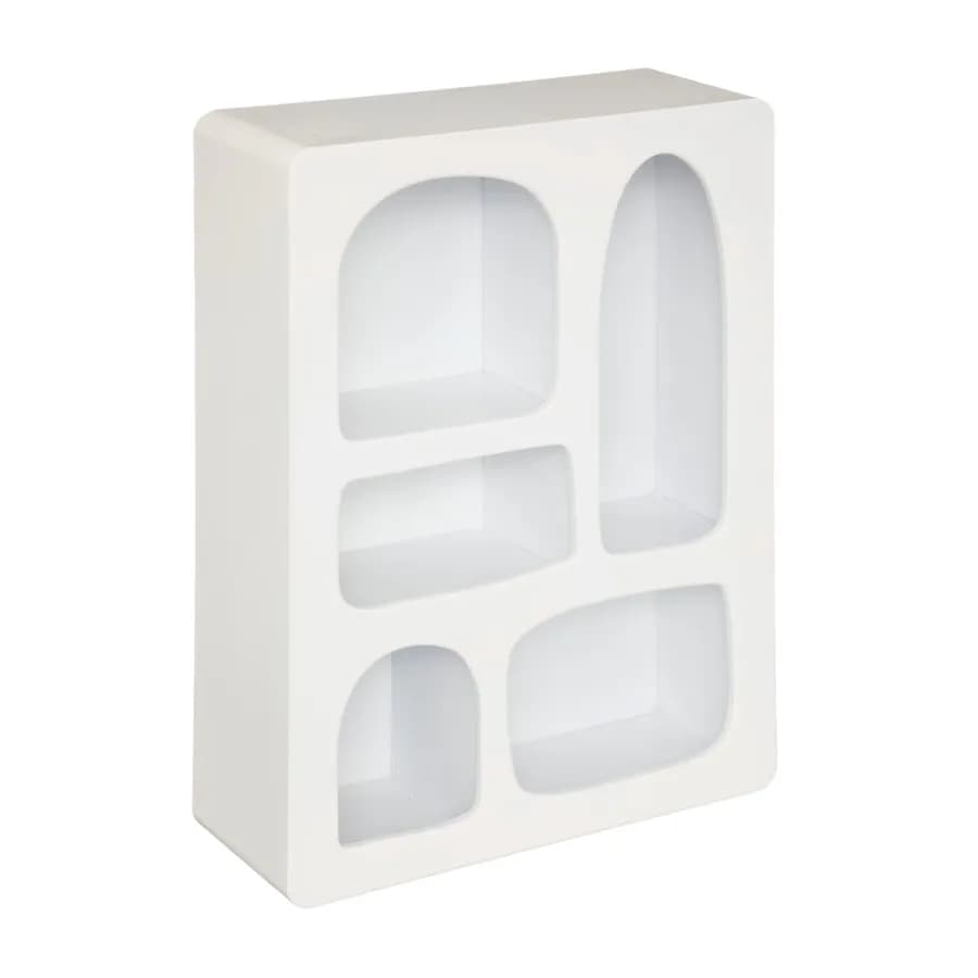 Libreria sospesa 45x65h cm bianco - Hermosa