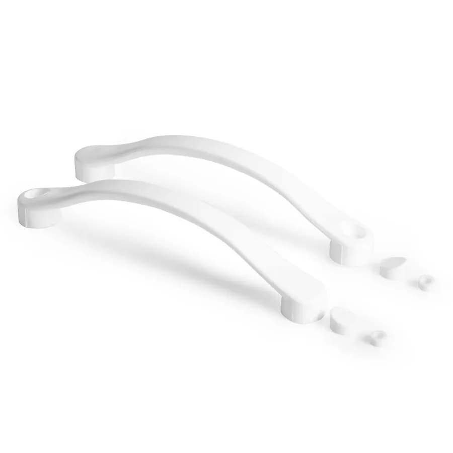 Set maniglie di ricambio bianco per box doccia - Lite