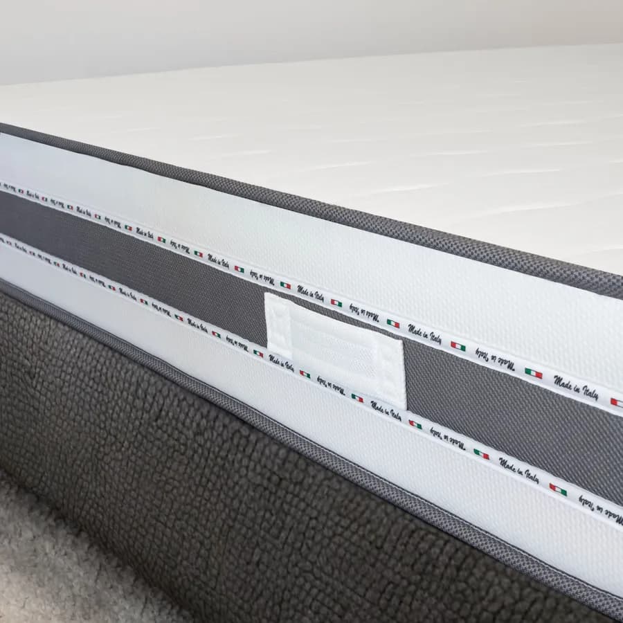 Materasso singolo a molle 90x190 cm antibatterico h 25 cm - Memory Spring