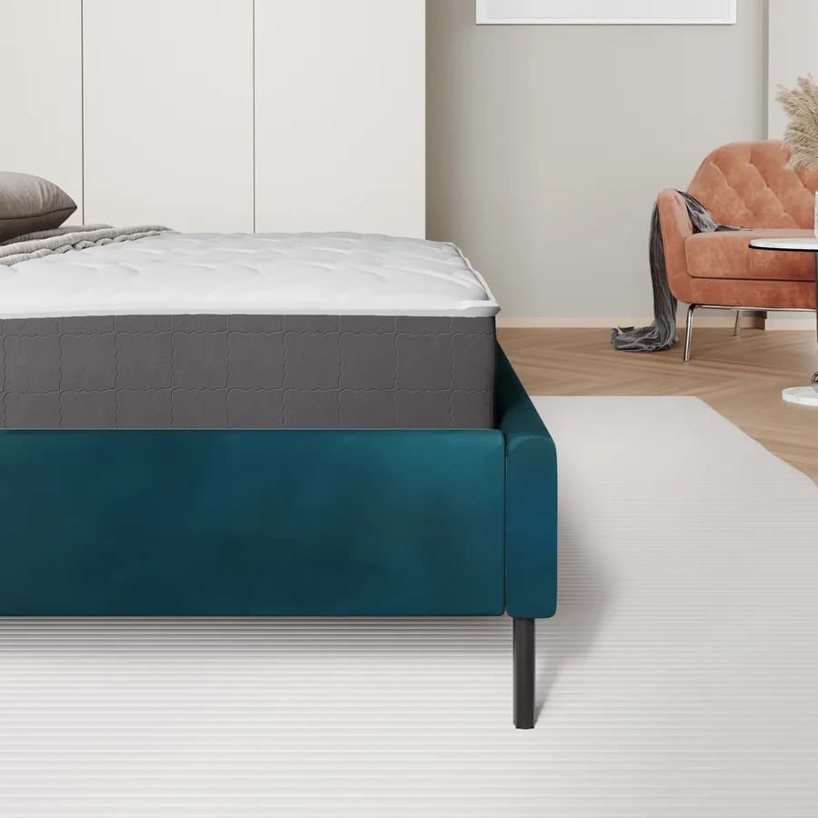 Materasso una piazza e mezza 120x190 cm in Elastic Foam con rivestimento traspirante h 28 cm - Foamy Super