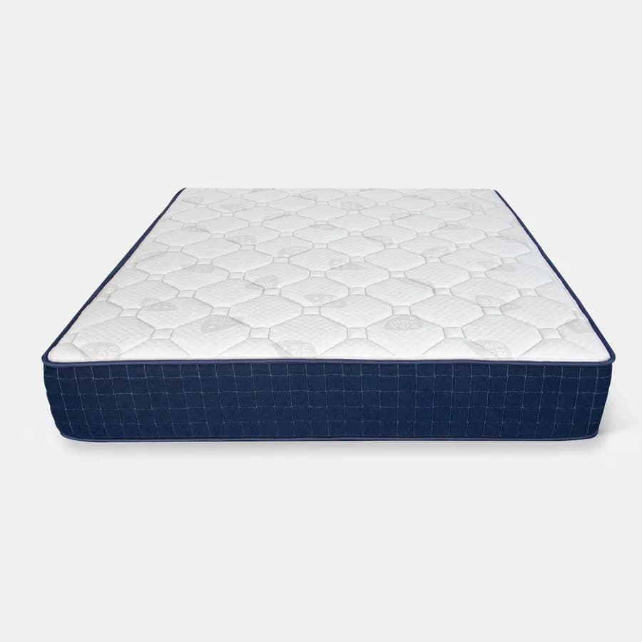Materasso una piazza e mezza a molle 120x190 cm in Elastic Foam con rivestimento Aloe h 22 cm - Bounce Comfort