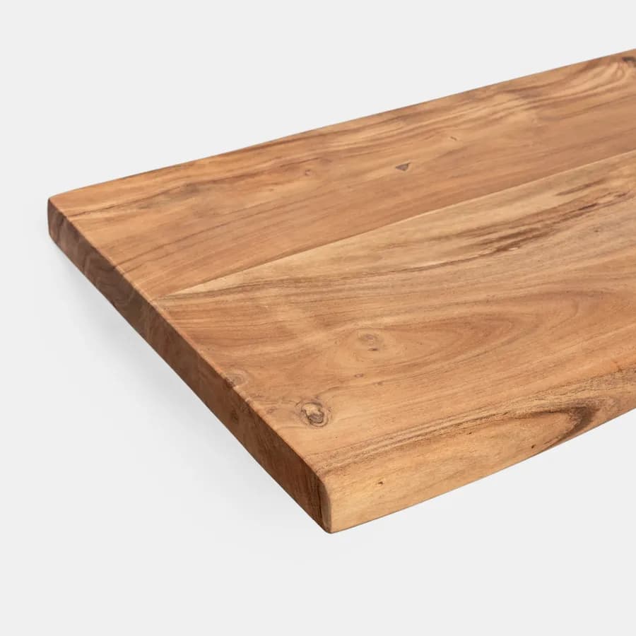 Mensola 180x50 cm in legno di acacia - Freia Stone