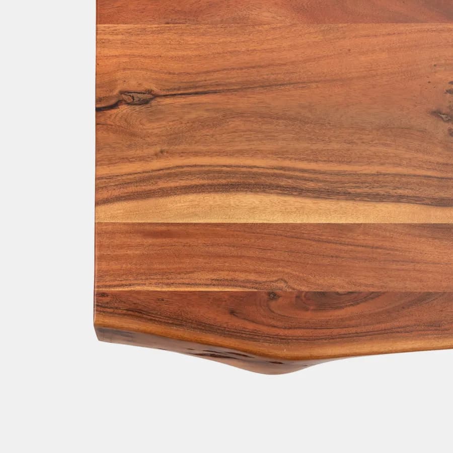 Mensola 58x50 cm in legno di acacia - Freia Stone