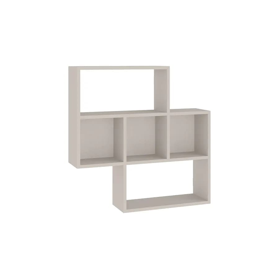 Mensola 85x20 cm in legno cashmere - Kantiko