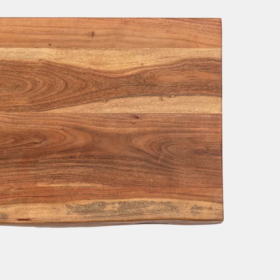Mensola portalavabo 145x50 cm in legno di acacia - Freia Stone