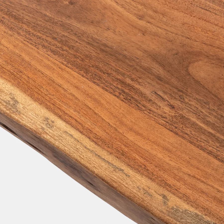 Mensola portalavabo 145x50 cm in legno di acacia - Freia Stone