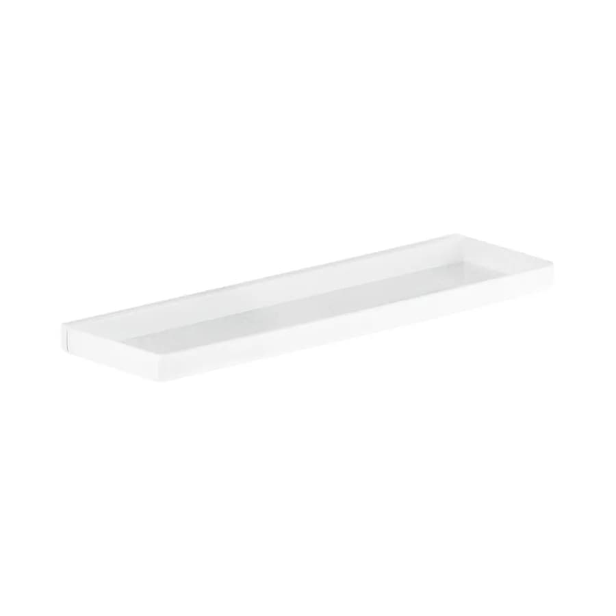 Mensola da bagno Gedy 45 cm in resina bianca - Linea 2900