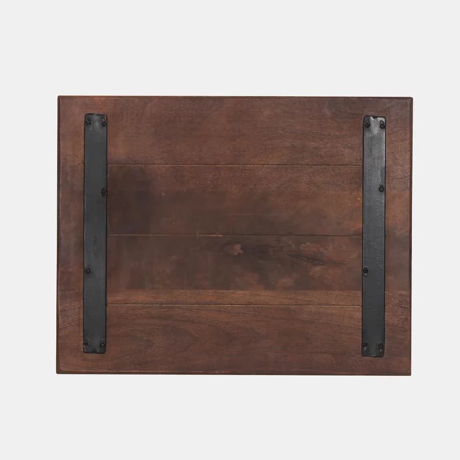 Mensola portalavabo sospesa 80 cm in legno di mango - Mida