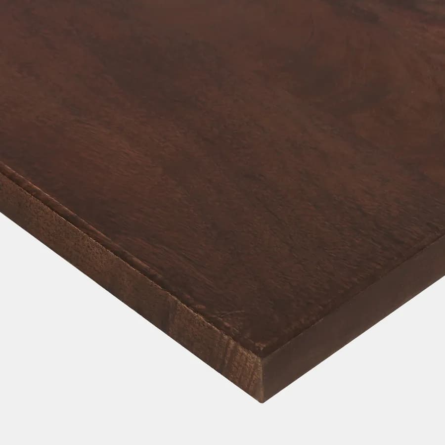 Mensola portalavabo sospesa 80 cm in legno di mango - Mida