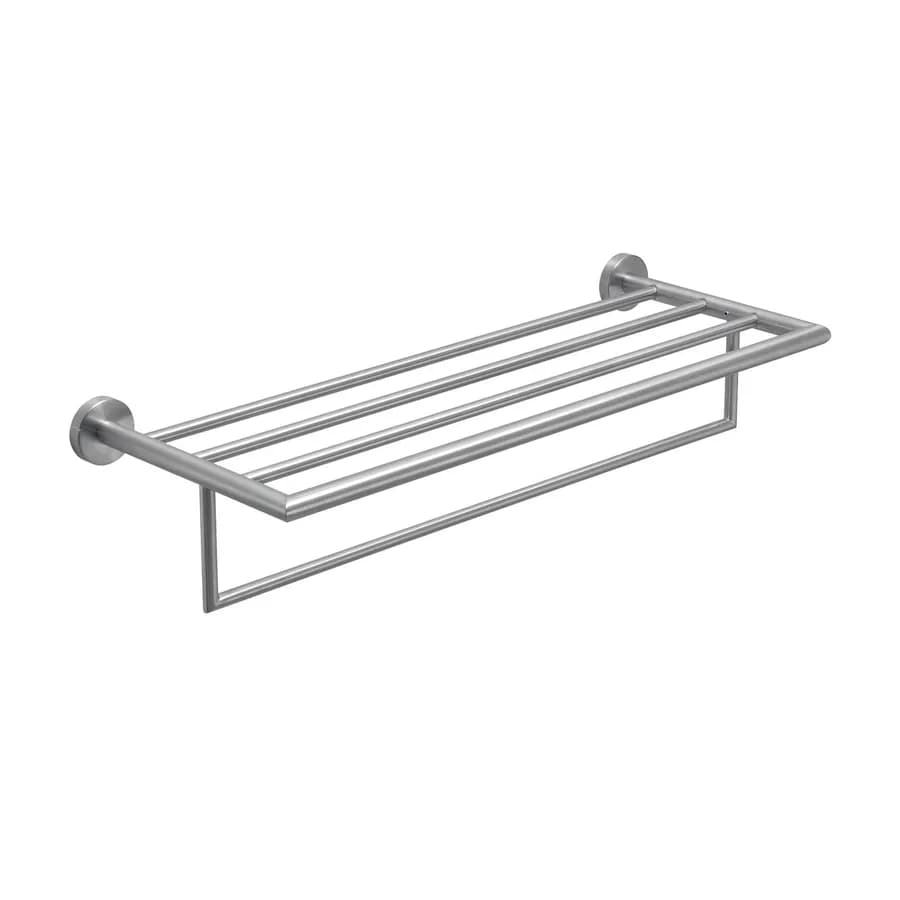 Mensola portasalviette in acciaio inox spazzolato - Project di Gedy