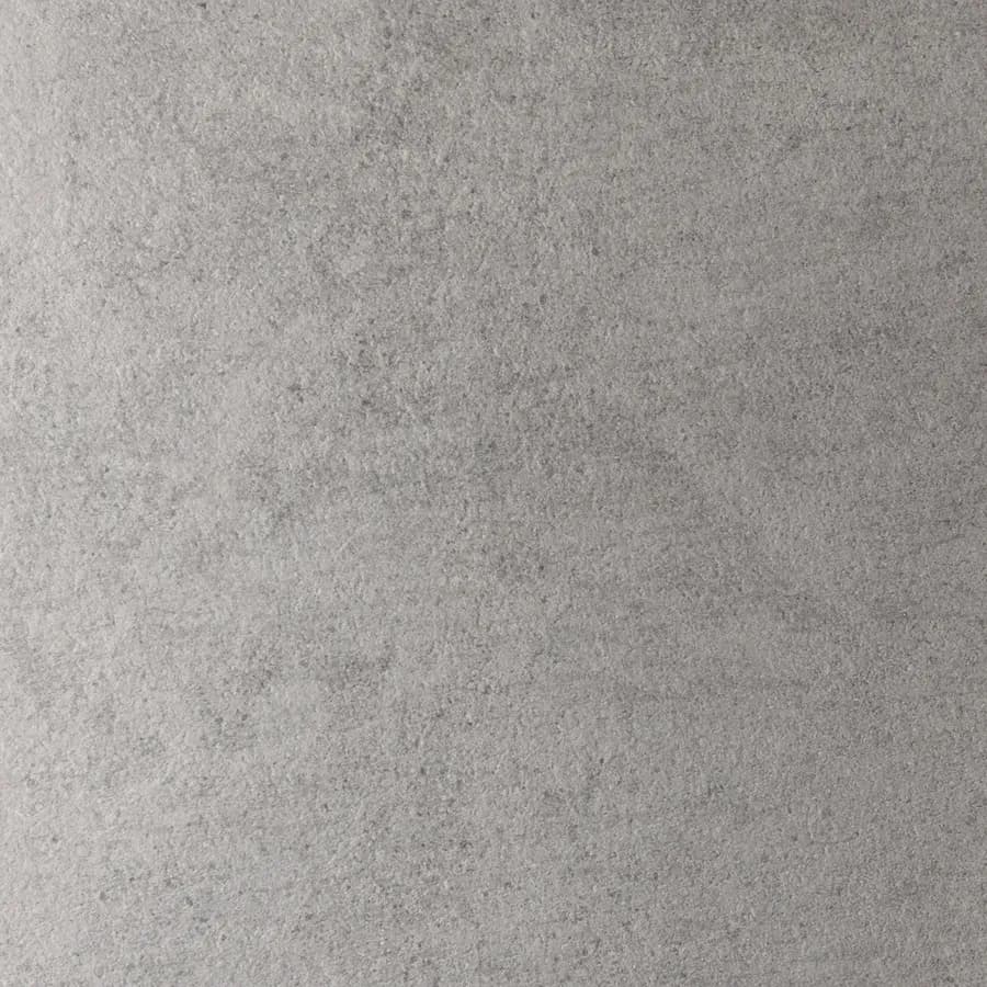 Mensolone bagno 140 cm con ripiano in legno grigio pietra opaco e portasalviette bianco opaco - Plain