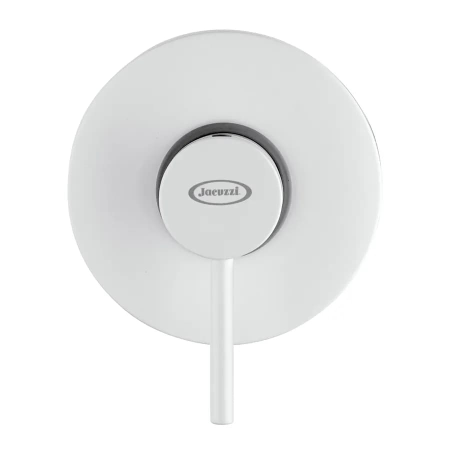 Miscelatore incasso doccia monocomando bianco opaco - Gun di Jacuzzi - Rubinetteria