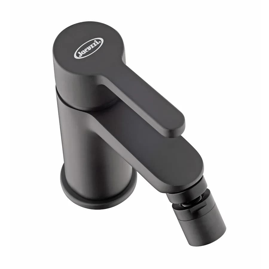 Miscelatore bidet Jacuzzi - Rubinetteria Flag per piletta di scarico in ottone nero opaco