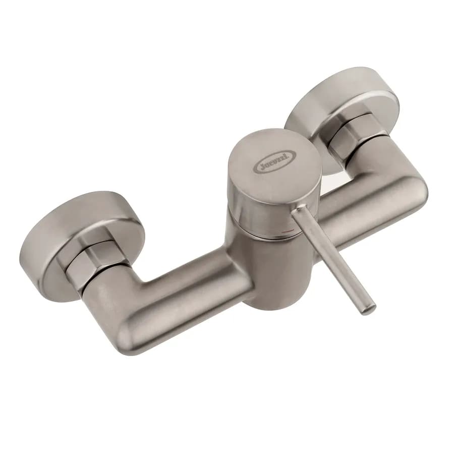 Miscelatore esterno doccia in ottone satinato - Gun di Jacuzzi - Rubinetteria