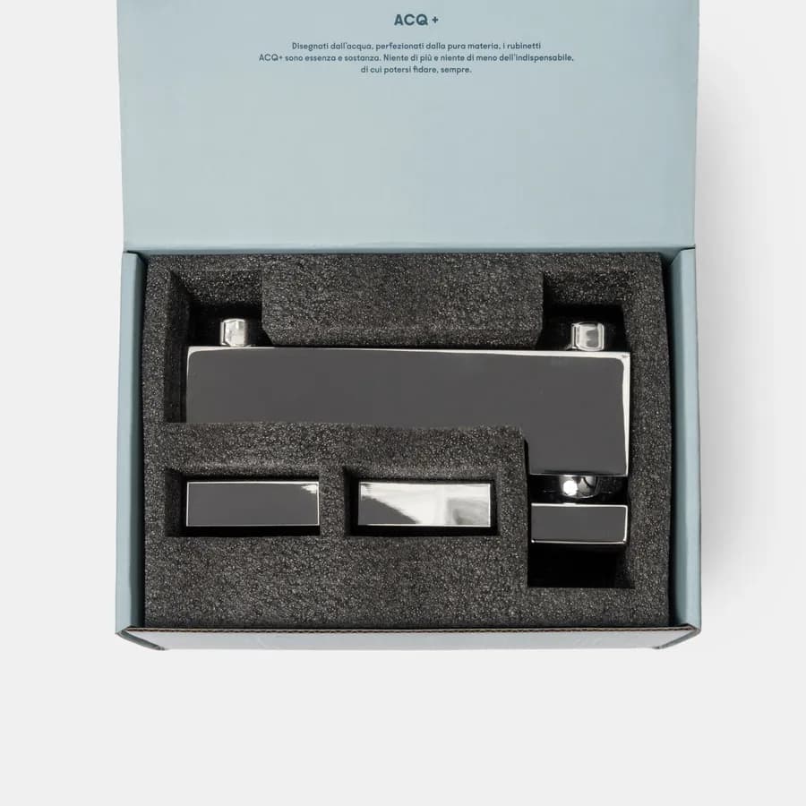 Miscelatore esterno doccia in ottone cromo – Kyria