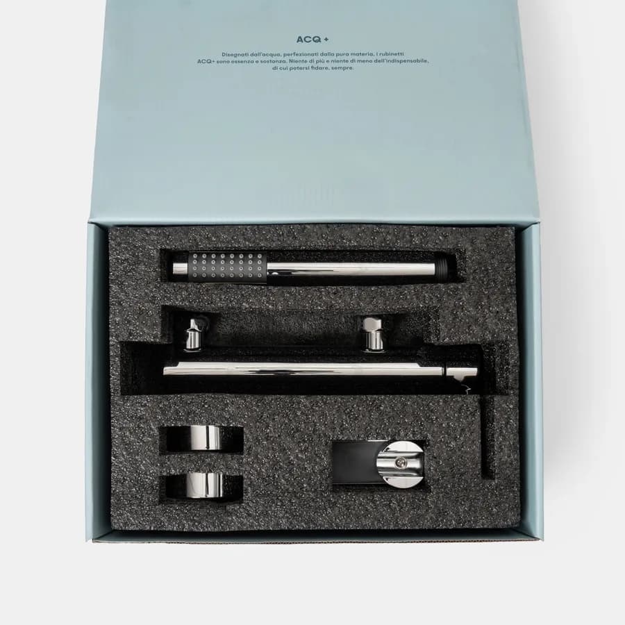 Miscelatore esterno doccia in ottone cromo - Oasis