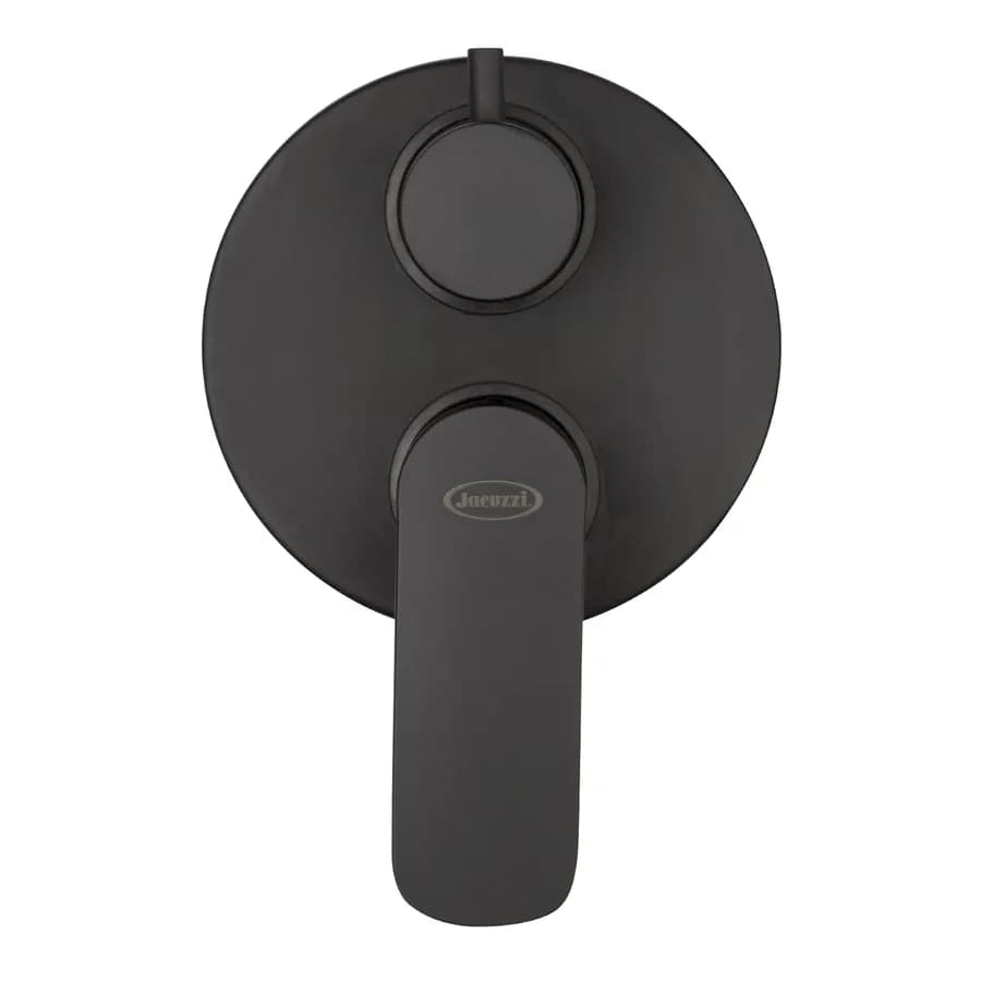 Miscelatore incasso doccia con deviatore nero opaco - Jacuzzi - Rubinetteria X9