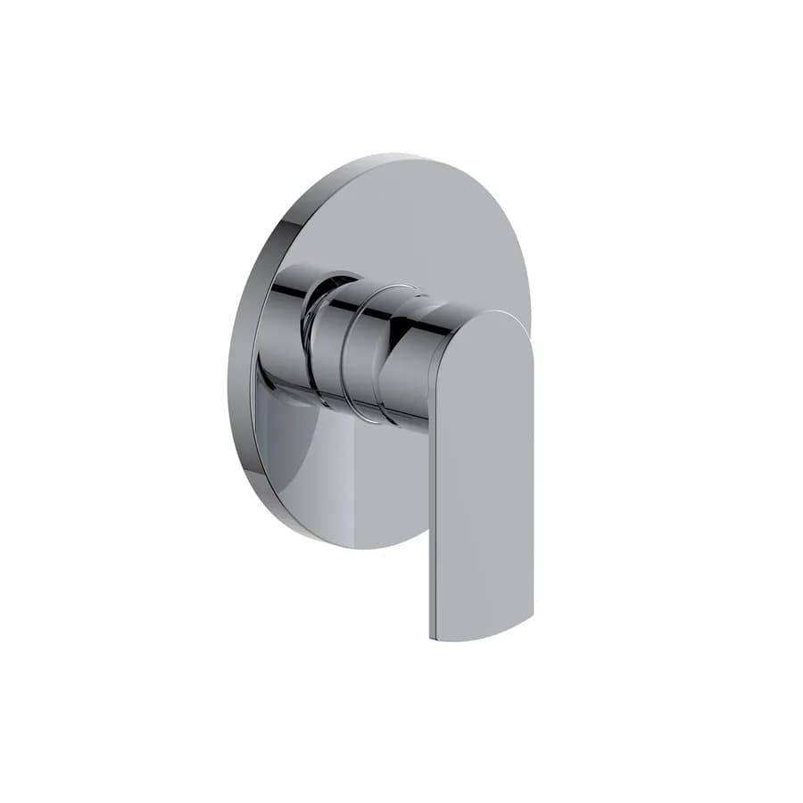 Miscelatore incasso doccia in ottone cromo – Fluid