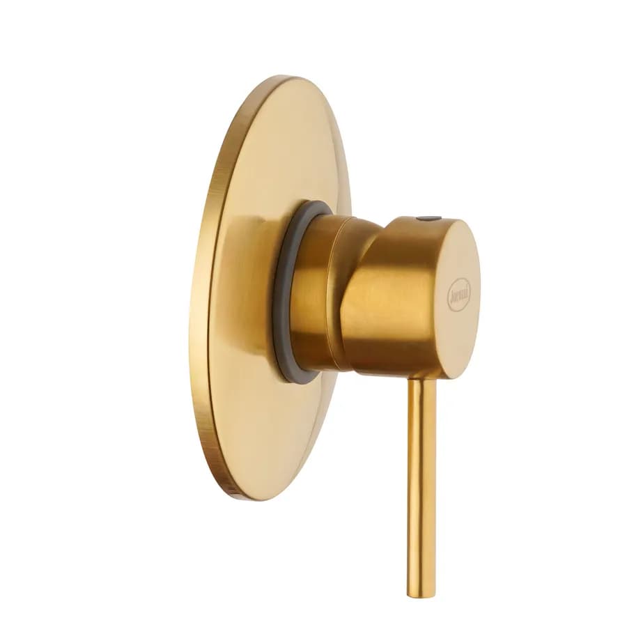 Miscelatore incasso doccia oro Gun di Jacuzzi - Rubinetteria
