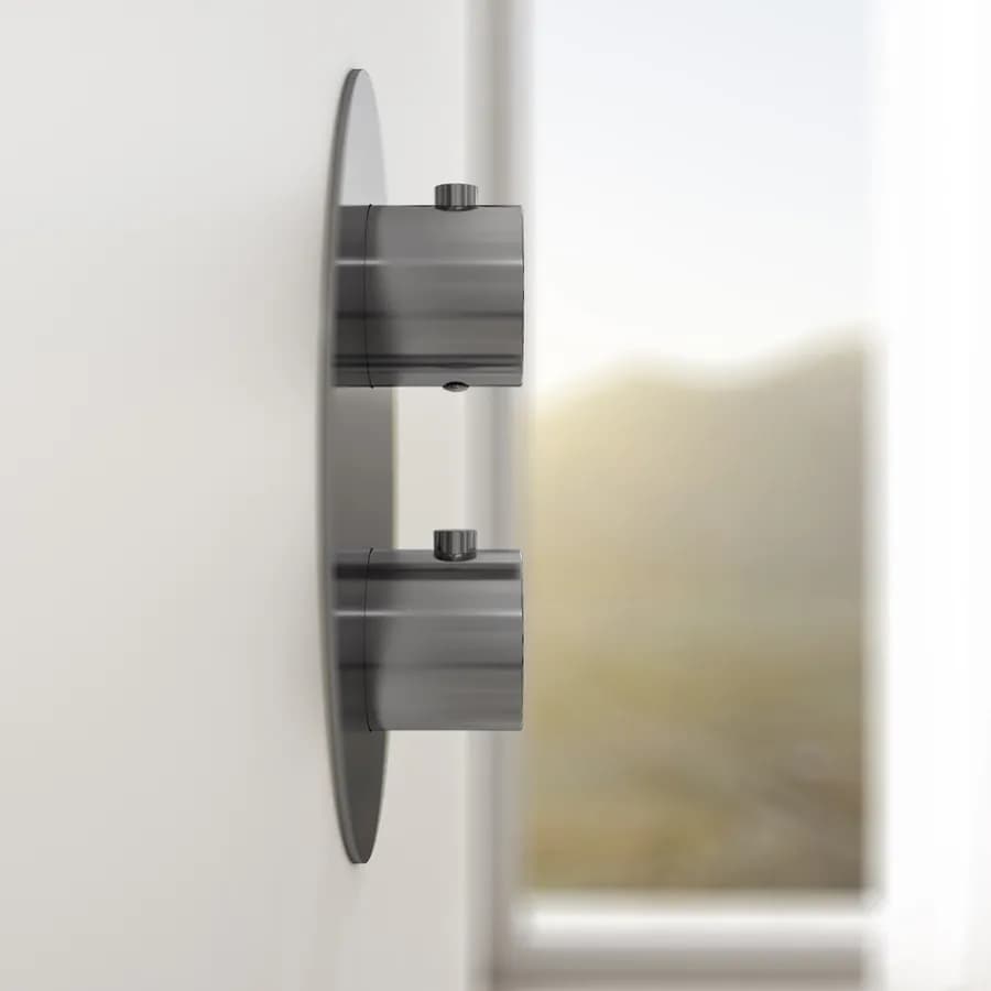 Miscelatore incasso doccia termostatico con deviatore cromo – Key