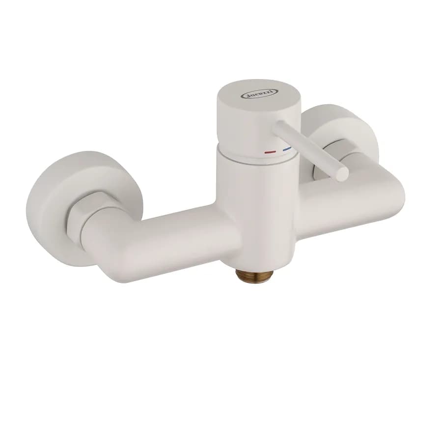 Miscelatore esterno doccia bianco opaco - Gun di Jacuzzi - Rubinetteria