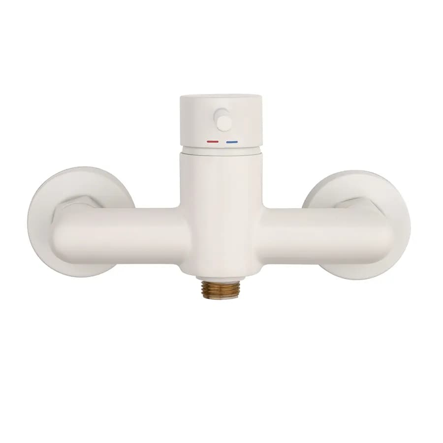 Miscelatore esterno doccia bianco opaco - Gun di Jacuzzi - Rubinetteria