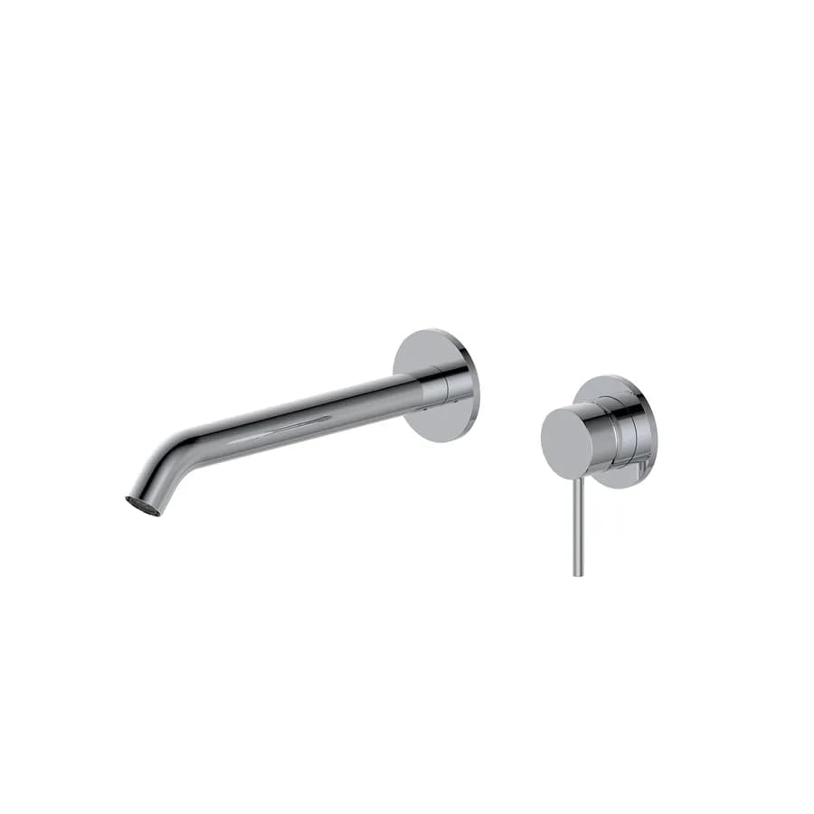 Miscelatore lavabo a muro canna 20 cm cromo– Ran