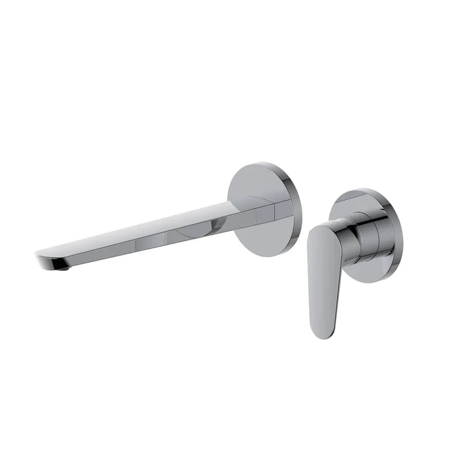 Miscelatore lavabo a muro canna 25 cm cromo– Lir