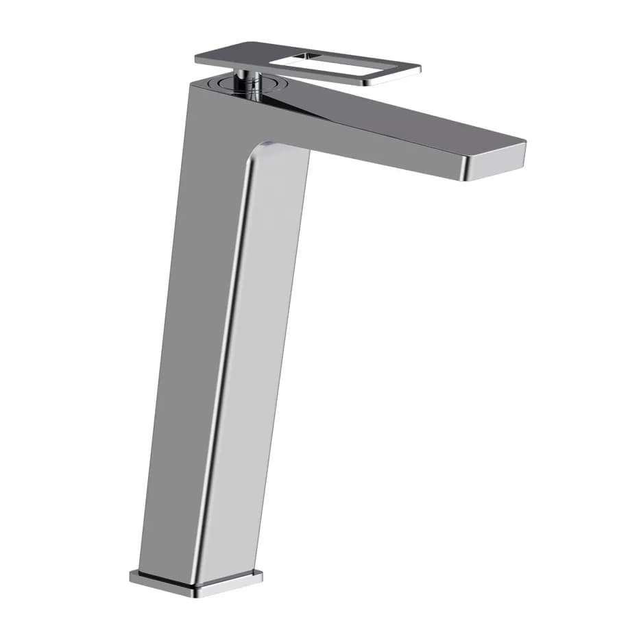 Miscelatore lavabo alto in ottone cromo - Thano