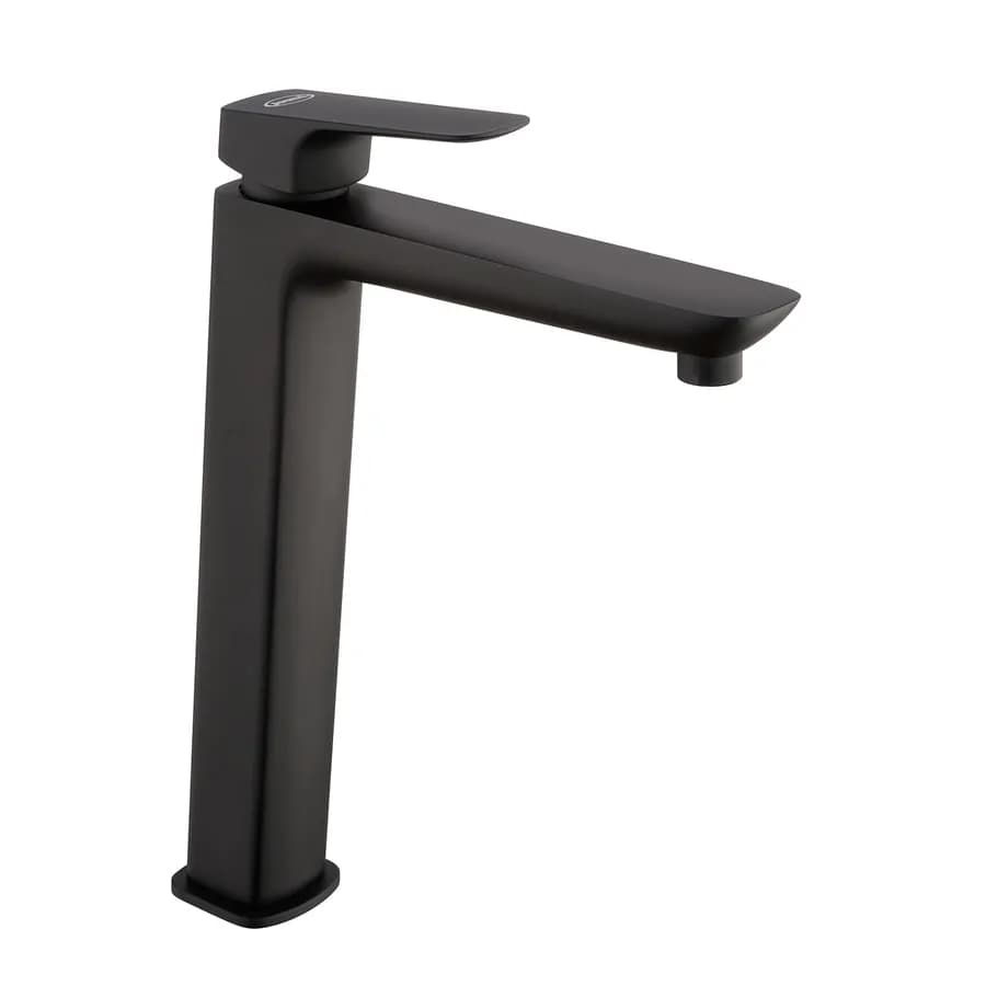 Miscelatore lavabo alto in ottone nero opaco X9 di Jacuzzi - Rubinetteria