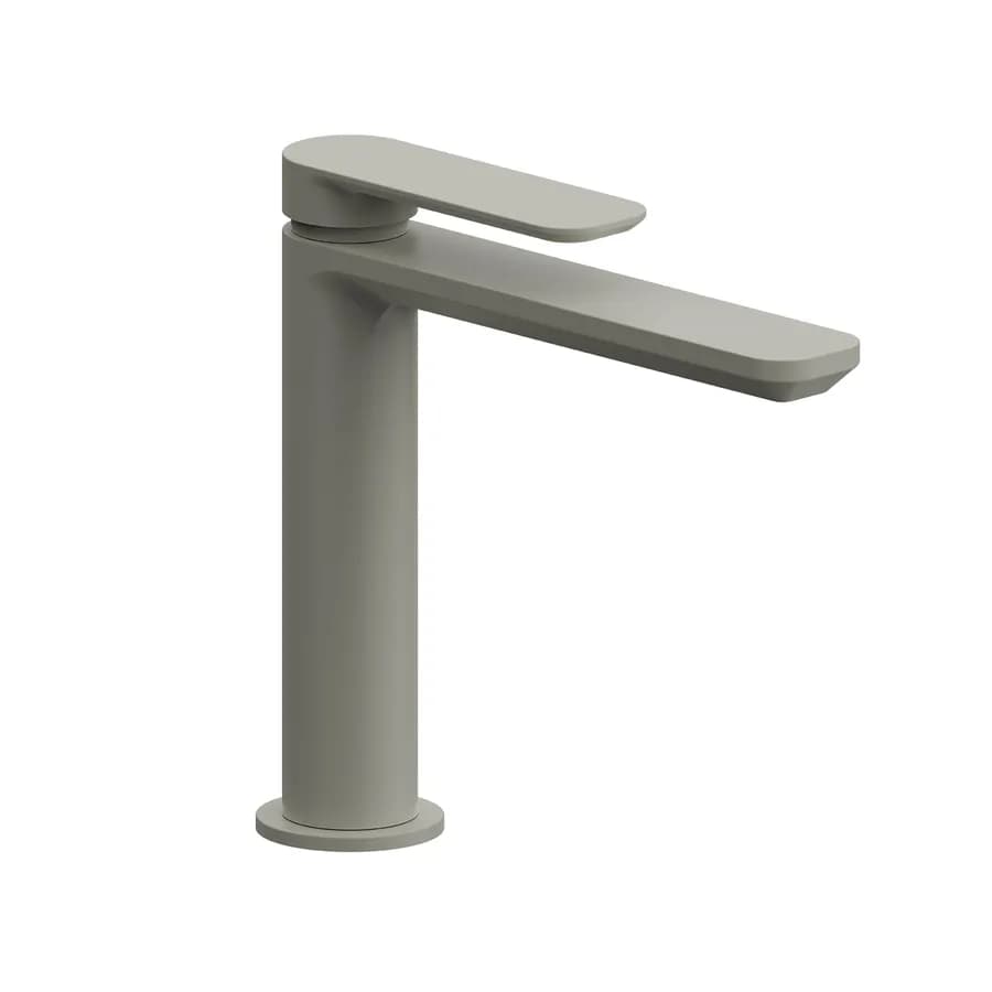 Miscelatore lavabo bocca lunga in ottone fango - Fusion