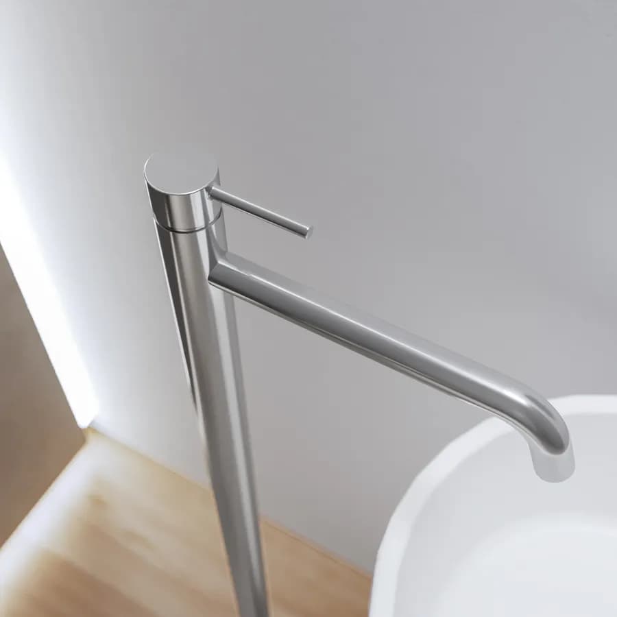 Miscelatore lavabo freestanding cromo – Ran