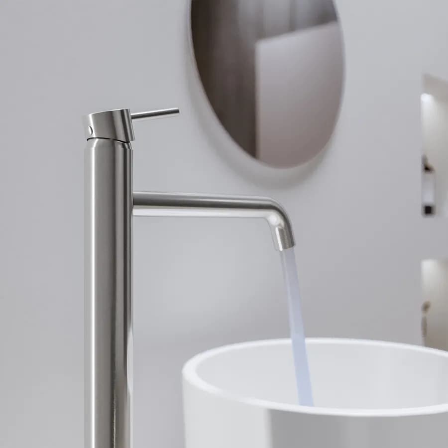 Miscelatore lavabo freestanding cromo – Ran