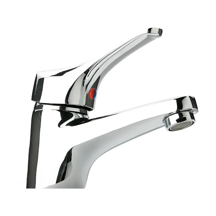 Miscelatore lavabo con scarico cromato - Pilot di Paini