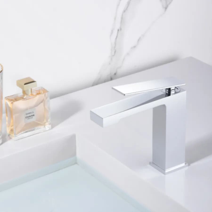 Miscelatore lavabo in ottone cromo - Mamba