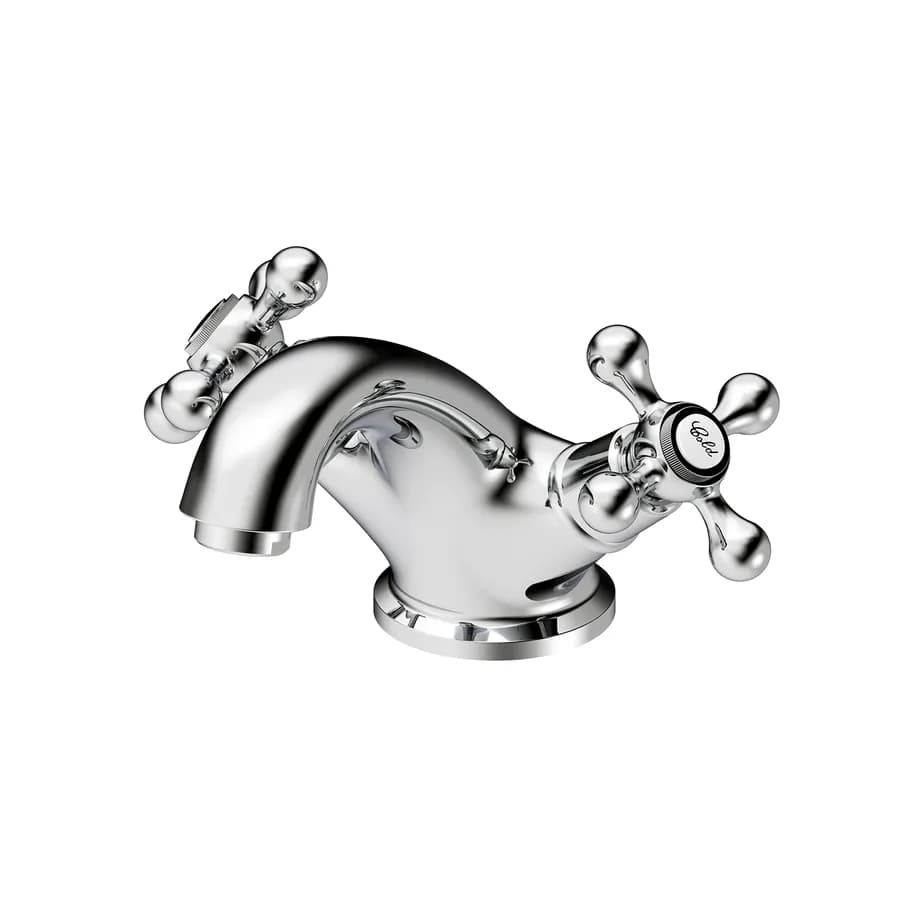 Miscelatore lavabo in ottone cromo - Niru