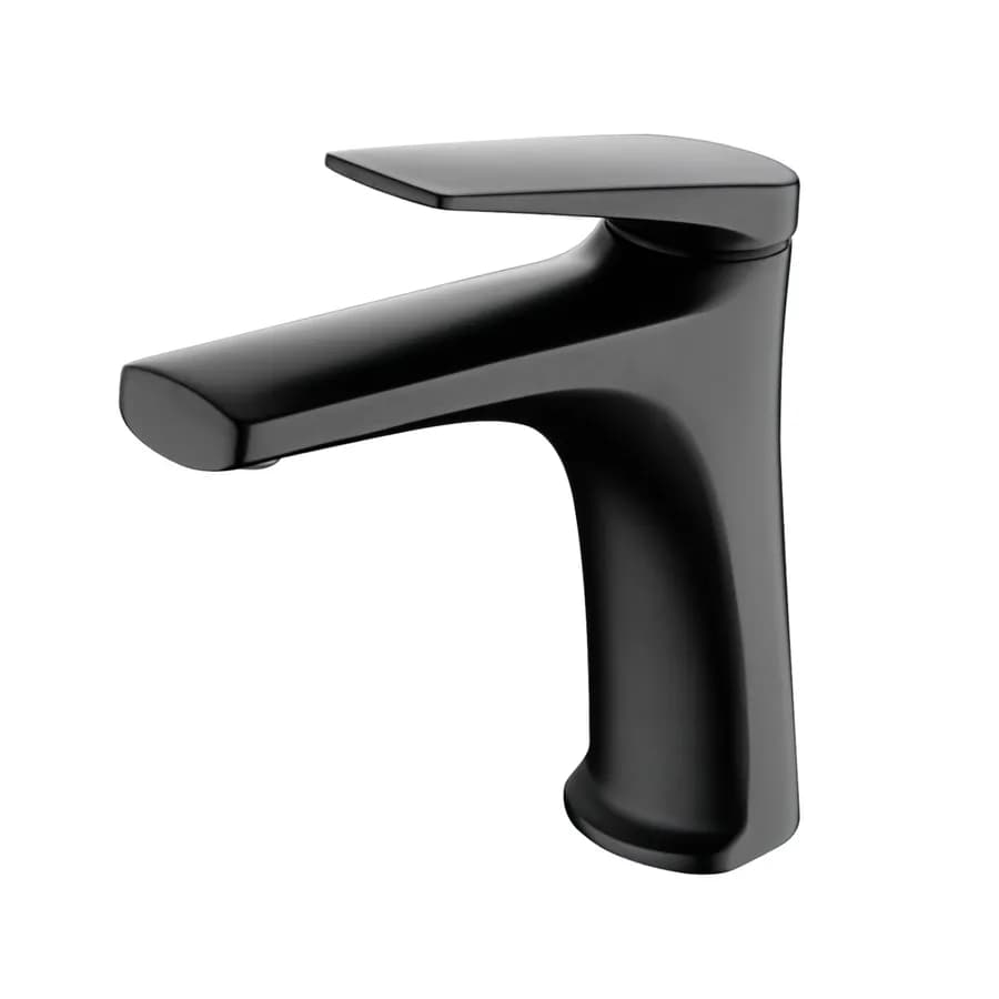 Miscelatore lavabo in ottone nero opaco - Poet