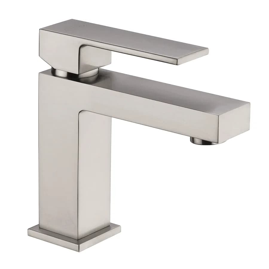 Miscelatore lavabo finitura acciaio - Crux di Jacuzzi - Rubinetteria