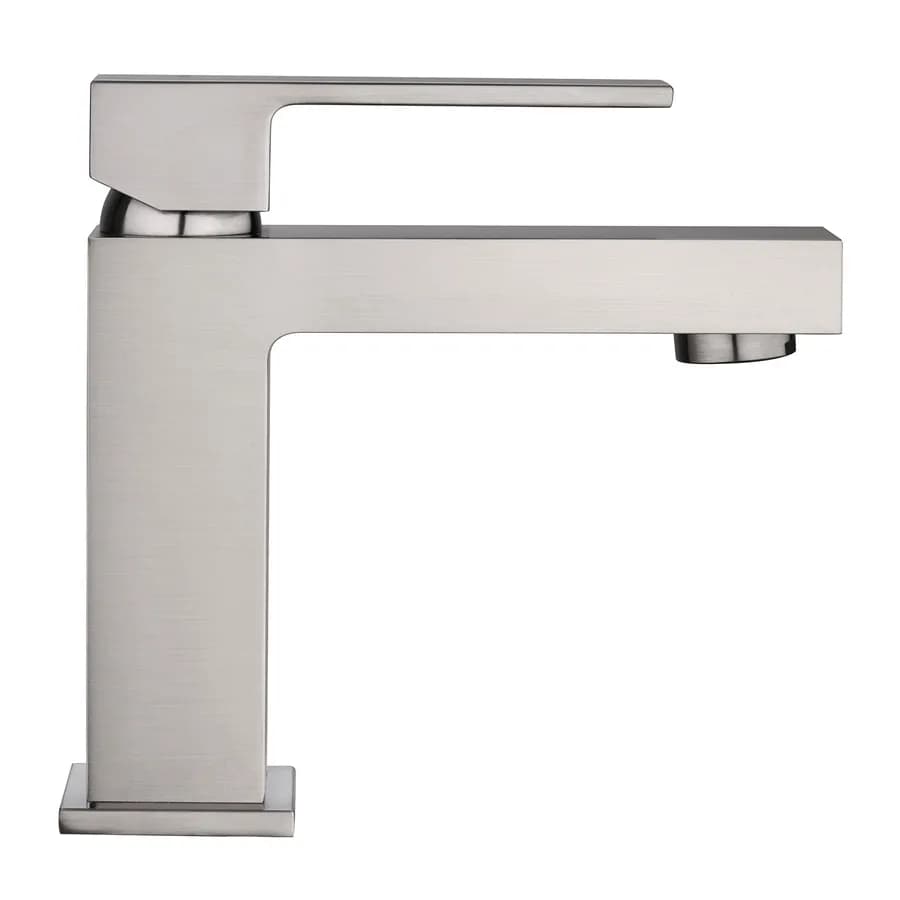 Miscelatore lavabo finitura acciaio - Crux di Jacuzzi - Rubinetteria